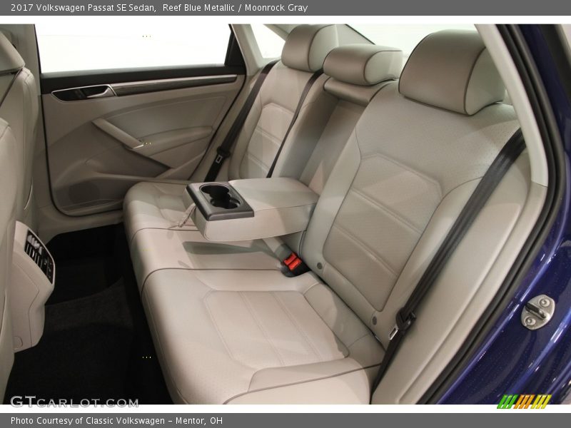 Rear Seat of 2017 Passat SE Sedan