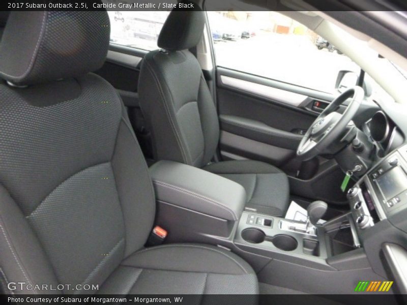 Carbide Gray Metallic / Slate Black 2017 Subaru Outback 2.5i