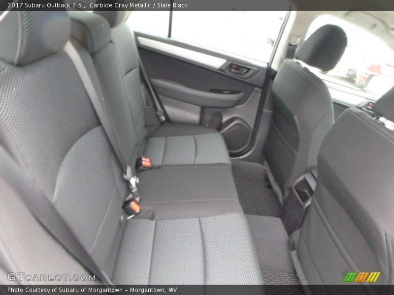 Carbide Gray Metallic / Slate Black 2017 Subaru Outback 2.5i