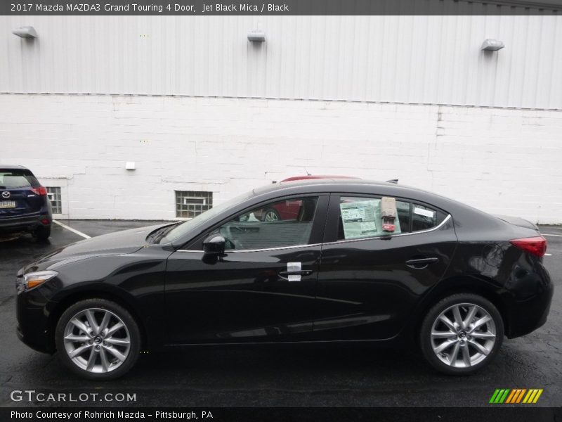 Jet Black Mica / Black 2017 Mazda MAZDA3 Grand Touring 4 Door