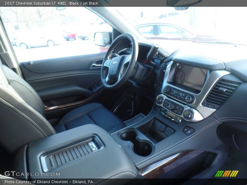 Black / Jet Black 2017 Chevrolet Suburban LT 4WD