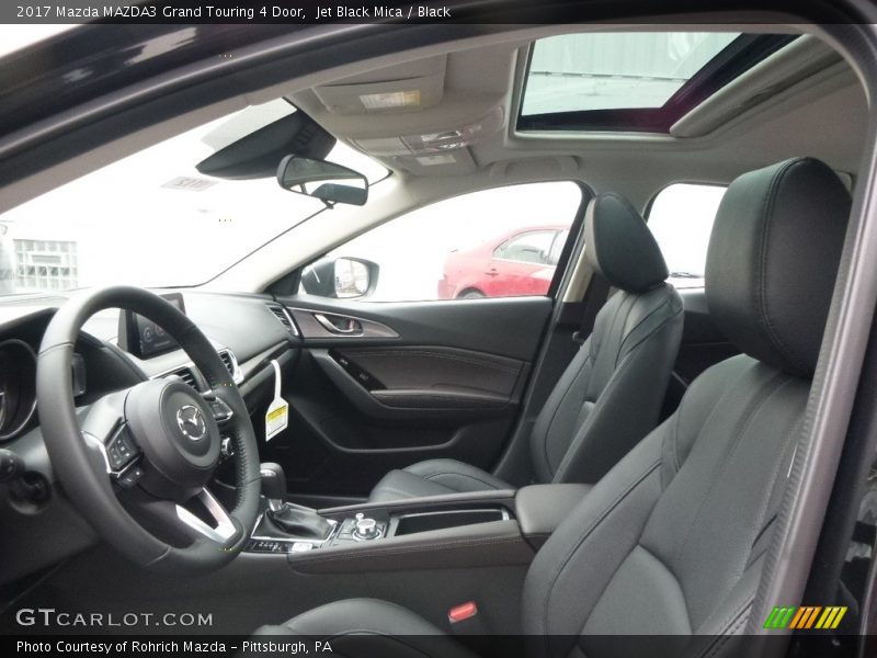 Jet Black Mica / Black 2017 Mazda MAZDA3 Grand Touring 4 Door