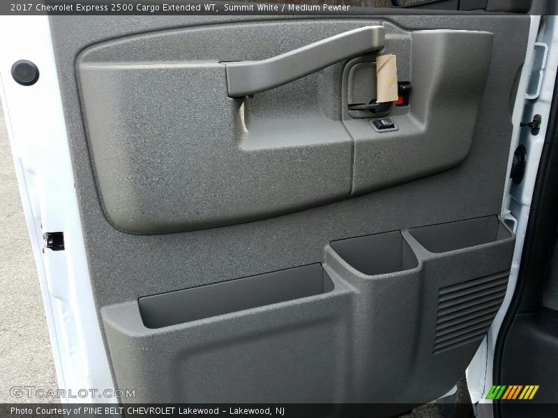 Summit White / Medium Pewter 2017 Chevrolet Express 2500 Cargo Extended WT