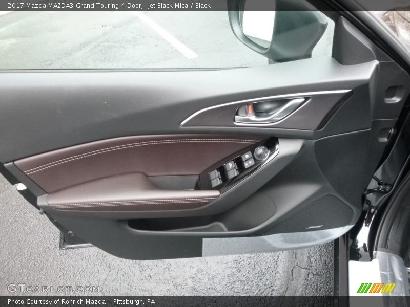 Jet Black Mica / Black 2017 Mazda MAZDA3 Grand Touring 4 Door