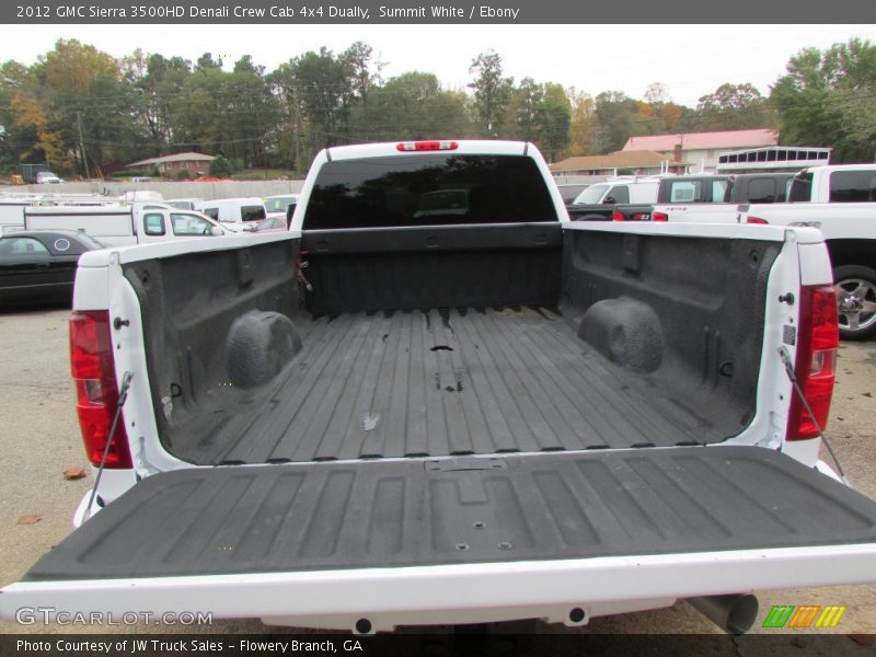 Summit White / Ebony 2012 GMC Sierra 3500HD Denali Crew Cab 4x4 Dually