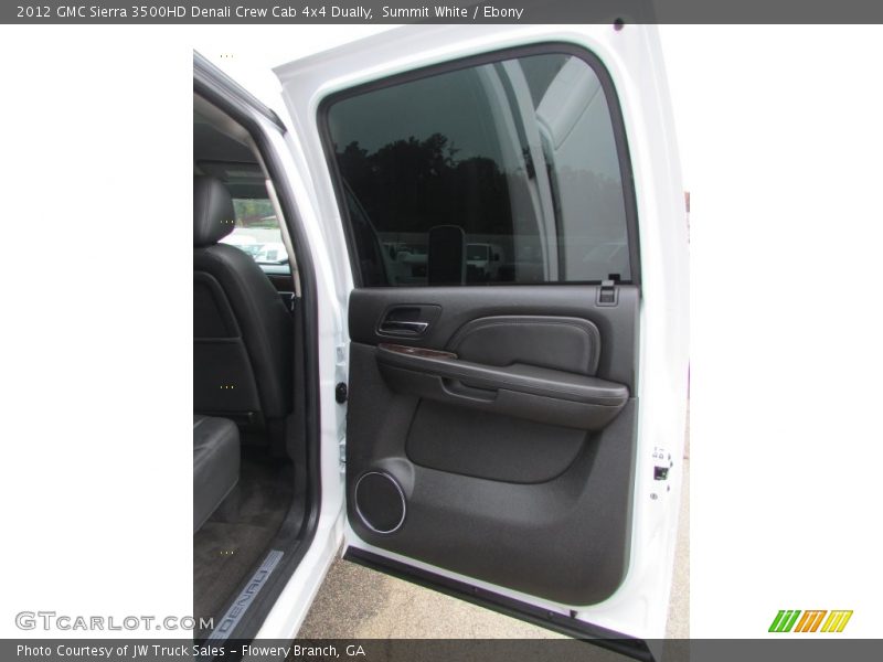 Summit White / Ebony 2012 GMC Sierra 3500HD Denali Crew Cab 4x4 Dually