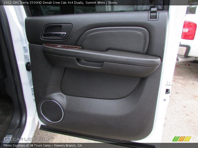 Summit White / Ebony 2012 GMC Sierra 3500HD Denali Crew Cab 4x4 Dually