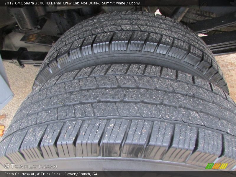 Summit White / Ebony 2012 GMC Sierra 3500HD Denali Crew Cab 4x4 Dually