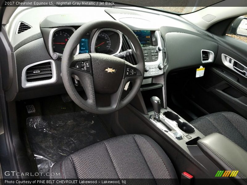 Nightfall Gray Metallic / Jet Black 2017 Chevrolet Equinox LS