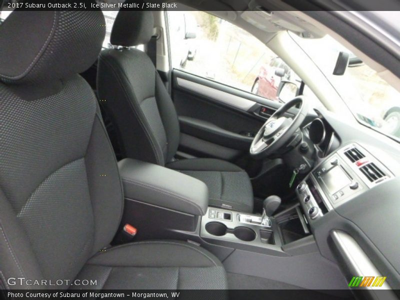 Ice Silver Metallic / Slate Black 2017 Subaru Outback 2.5i
