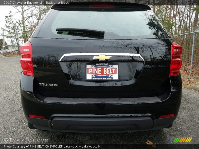 Black / Jet Black 2017 Chevrolet Equinox LS