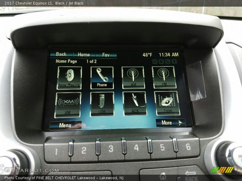 Black / Jet Black 2017 Chevrolet Equinox LS