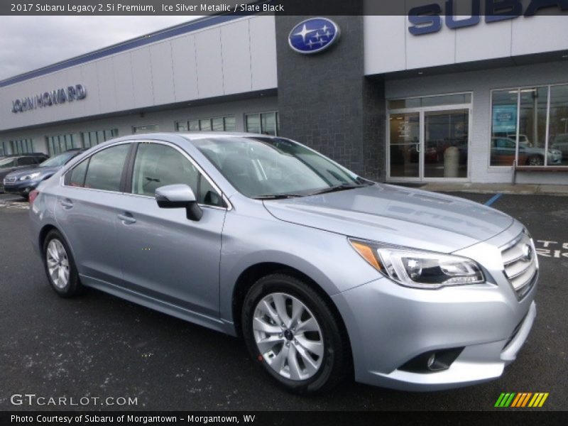 Ice Silver Metallic / Slate Black 2017 Subaru Legacy 2.5i Premium