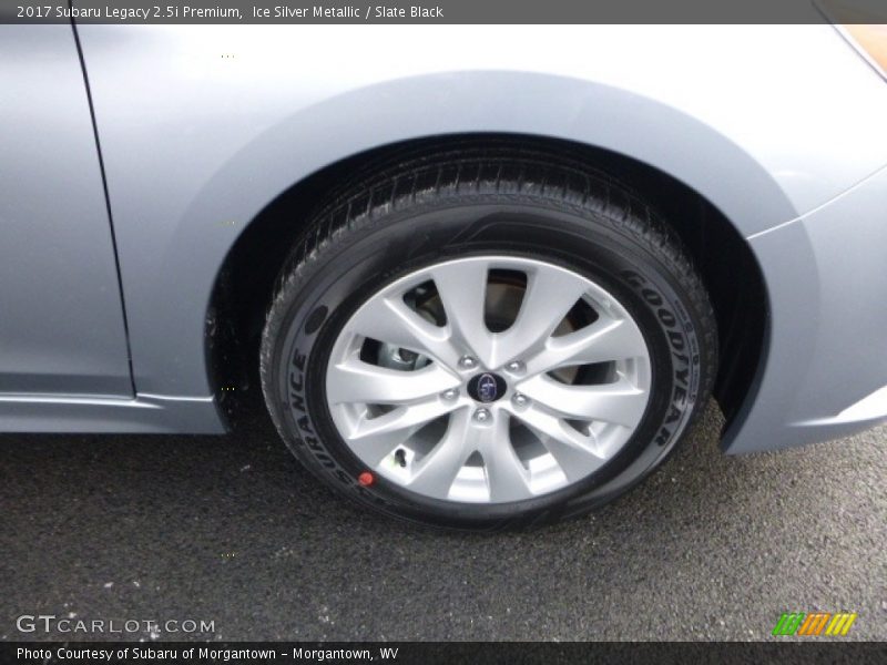 Ice Silver Metallic / Slate Black 2017 Subaru Legacy 2.5i Premium