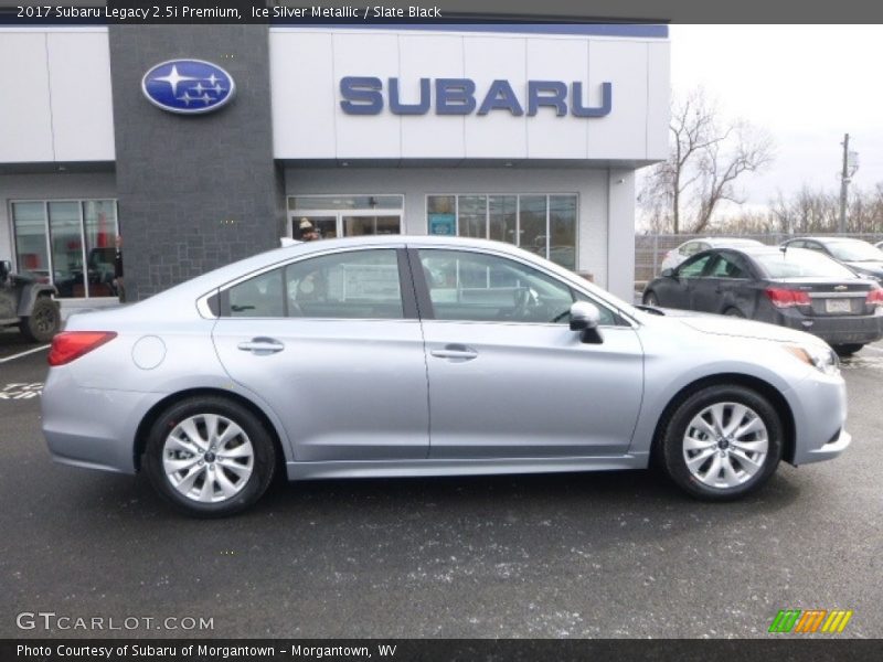 Ice Silver Metallic / Slate Black 2017 Subaru Legacy 2.5i Premium