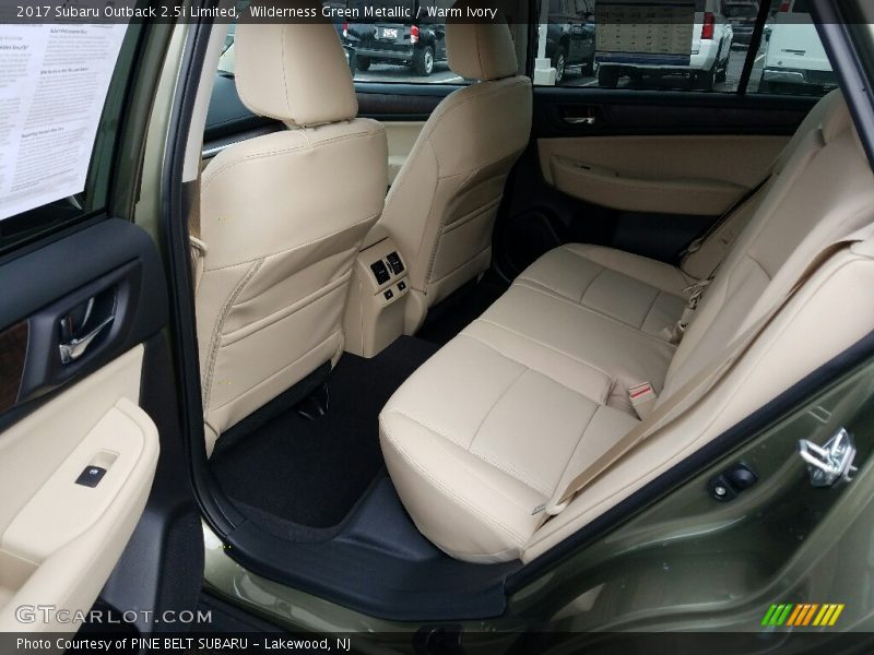 Wilderness Green Metallic / Warm Ivory 2017 Subaru Outback 2.5i Limited