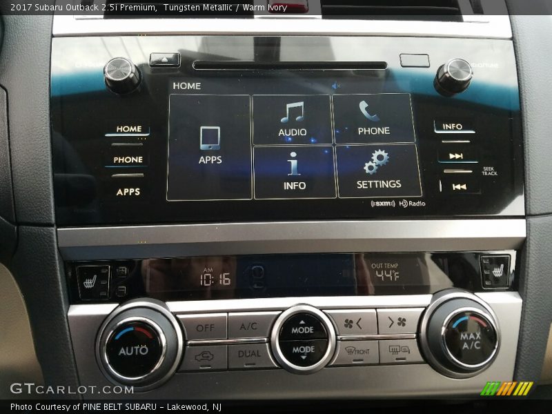 Tungsten Metallic / Warm Ivory 2017 Subaru Outback 2.5i Premium