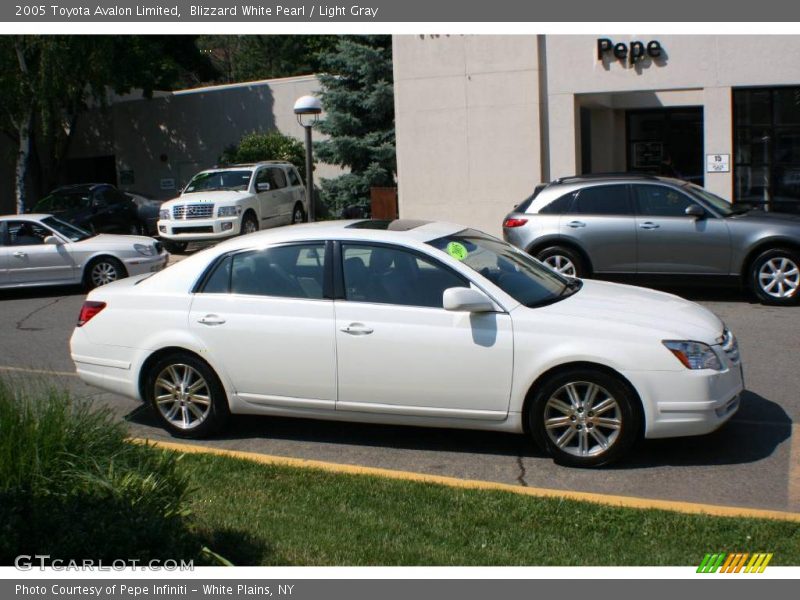 Blizzard White Pearl / Light Gray 2005 Toyota Avalon Limited
