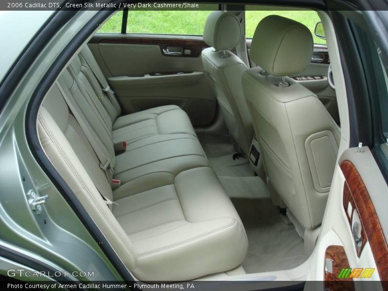 Green Silk Metallic / Very Dark Cashmere/Shale 2006 Cadillac DTS