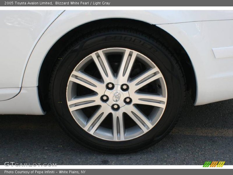 Blizzard White Pearl / Light Gray 2005 Toyota Avalon Limited