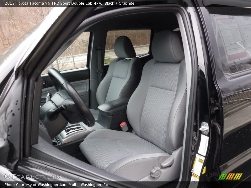 Black / Graphite 2013 Toyota Tacoma V6 TRD Sport Double Cab 4x4