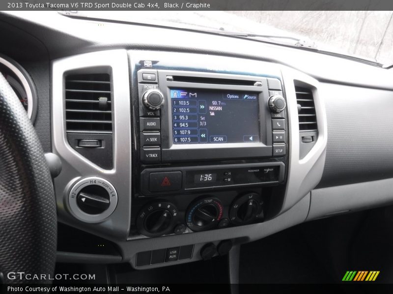 Black / Graphite 2013 Toyota Tacoma V6 TRD Sport Double Cab 4x4