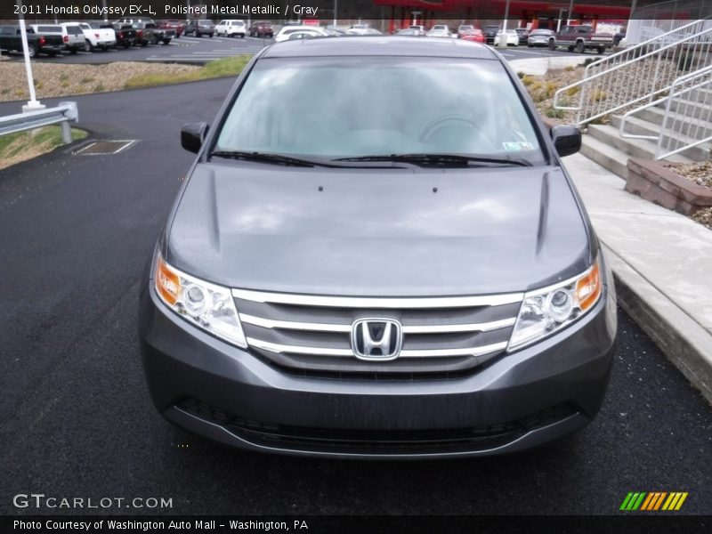 Polished Metal Metallic / Gray 2011 Honda Odyssey EX-L