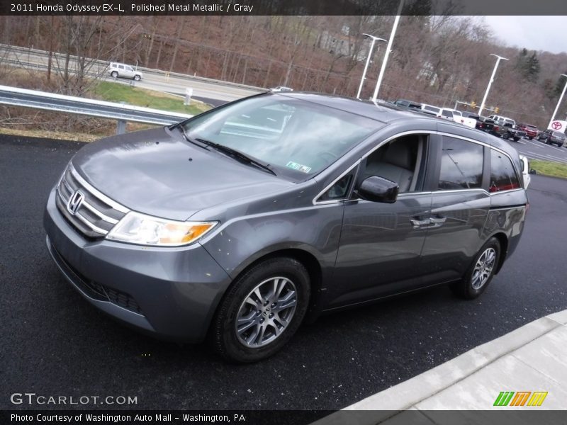 Polished Metal Metallic / Gray 2011 Honda Odyssey EX-L