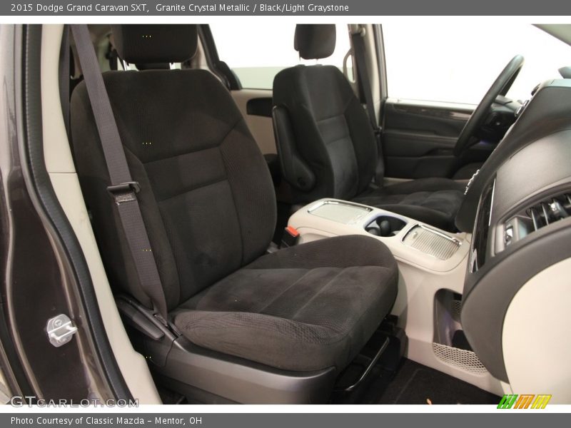 Granite Crystal Metallic / Black/Light Graystone 2015 Dodge Grand Caravan SXT