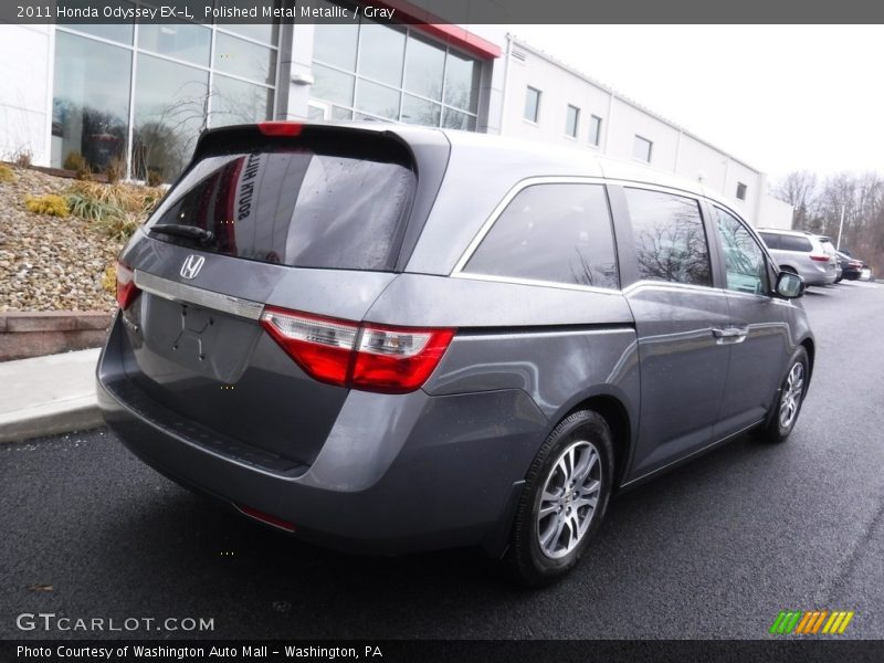 Polished Metal Metallic / Gray 2011 Honda Odyssey EX-L