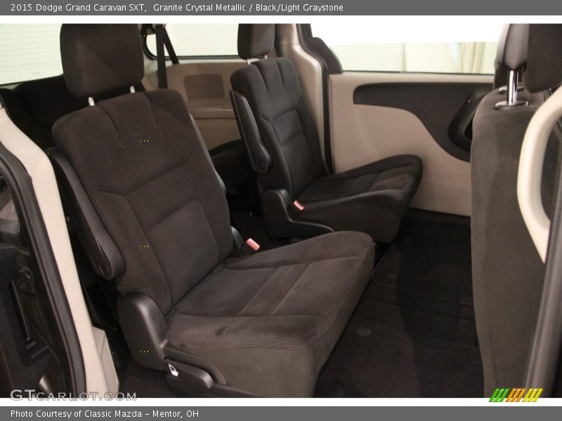 Granite Crystal Metallic / Black/Light Graystone 2015 Dodge Grand Caravan SXT