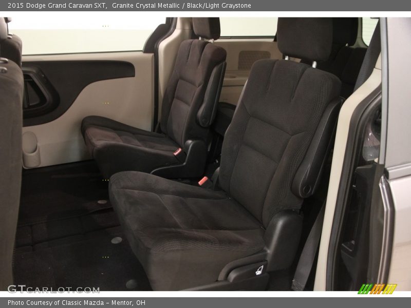 Granite Crystal Metallic / Black/Light Graystone 2015 Dodge Grand Caravan SXT