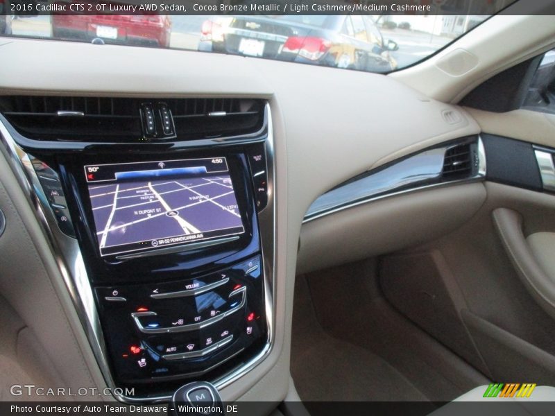 Cocoa Bronze Metallic / Light Cashmere/Medium Cashmere 2016 Cadillac CTS 2.0T Luxury AWD Sedan