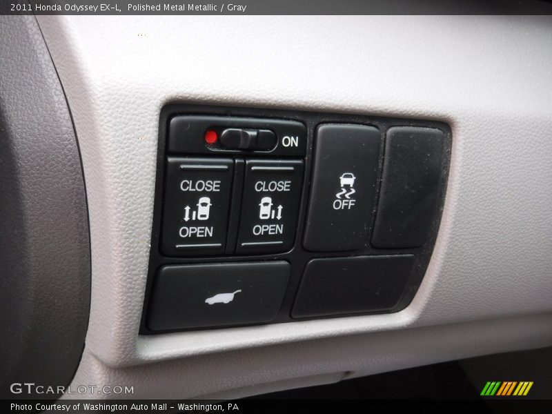 Polished Metal Metallic / Gray 2011 Honda Odyssey EX-L