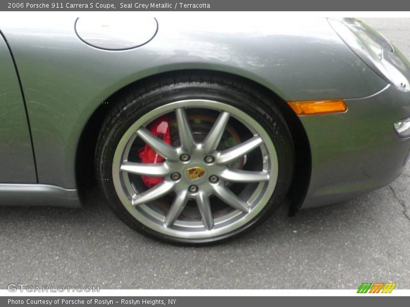 Seal Grey Metallic / Terracotta 2006 Porsche 911 Carrera S Coupe