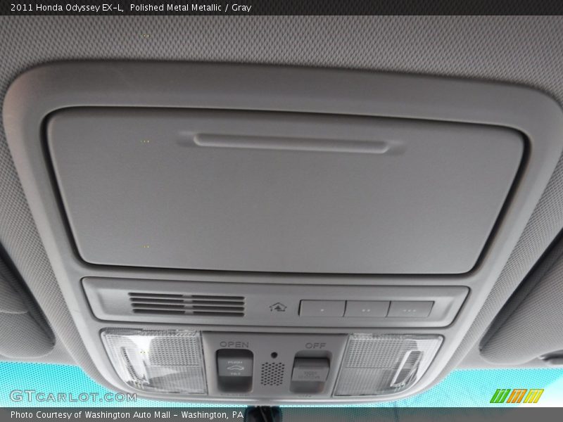Polished Metal Metallic / Gray 2011 Honda Odyssey EX-L
