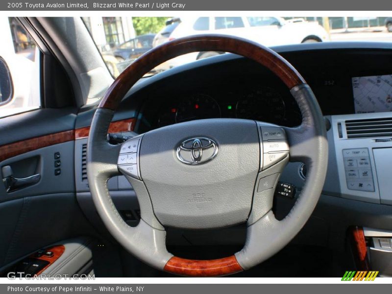 Blizzard White Pearl / Light Gray 2005 Toyota Avalon Limited