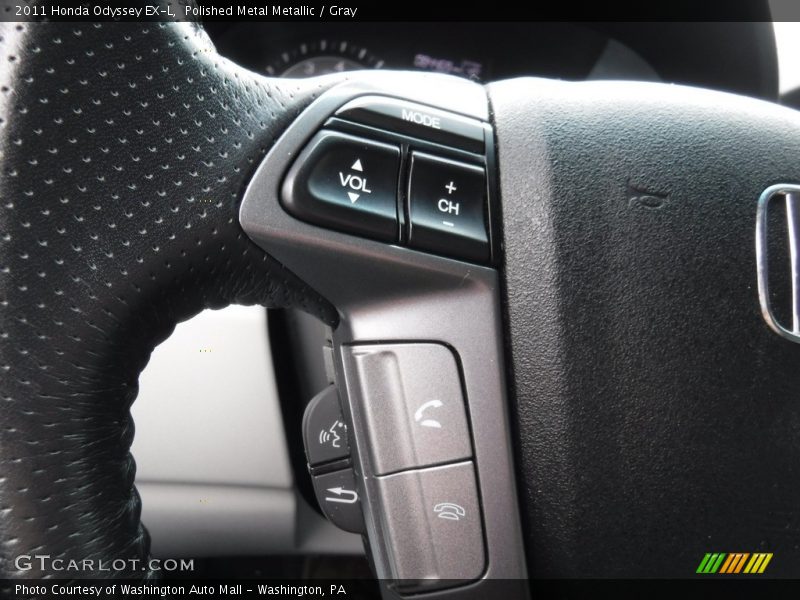 Polished Metal Metallic / Gray 2011 Honda Odyssey EX-L