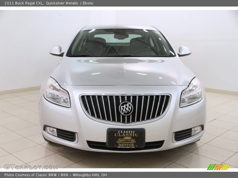 Quicksilver Metallic / Ebony 2011 Buick Regal CXL