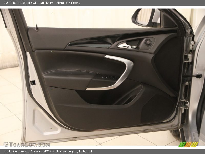 Quicksilver Metallic / Ebony 2011 Buick Regal CXL