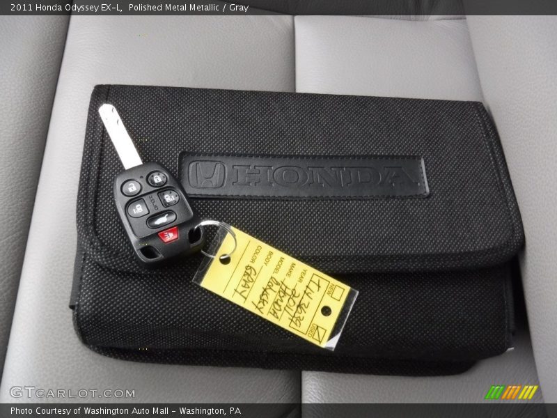 Polished Metal Metallic / Gray 2011 Honda Odyssey EX-L