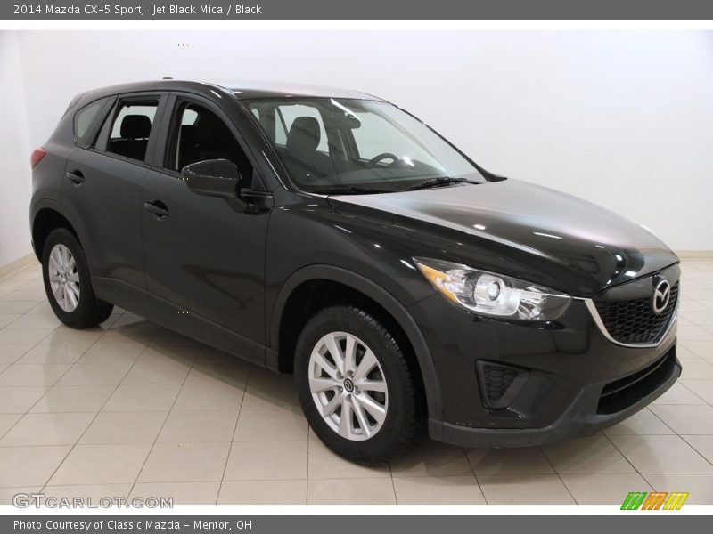 Jet Black Mica / Black 2014 Mazda CX-5 Sport