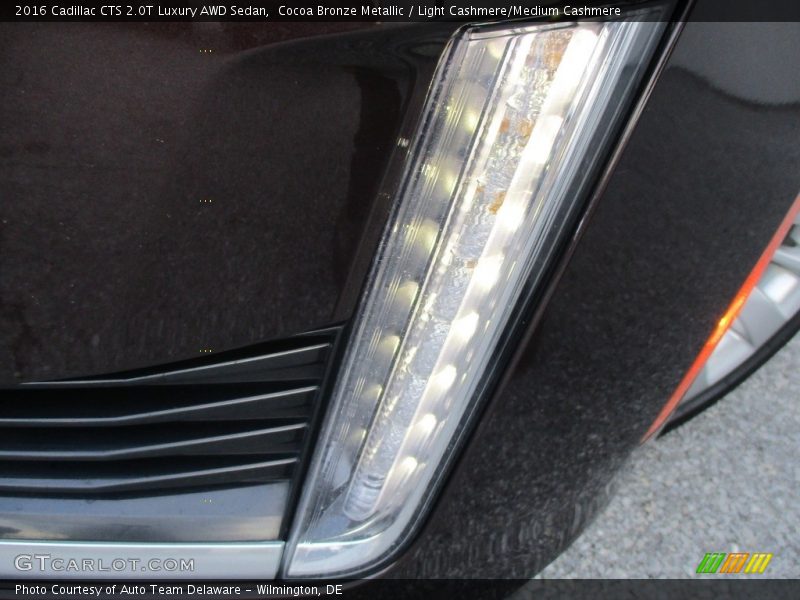 Cocoa Bronze Metallic / Light Cashmere/Medium Cashmere 2016 Cadillac CTS 2.0T Luxury AWD Sedan