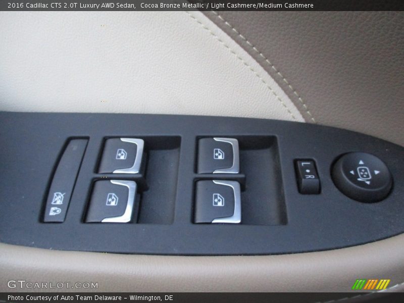 Cocoa Bronze Metallic / Light Cashmere/Medium Cashmere 2016 Cadillac CTS 2.0T Luxury AWD Sedan