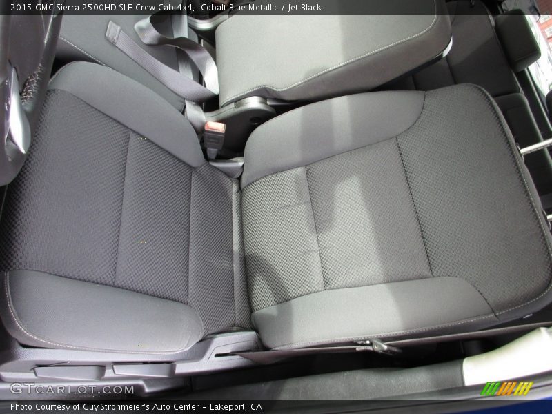 Cobalt Blue Metallic / Jet Black 2015 GMC Sierra 2500HD SLE Crew Cab 4x4