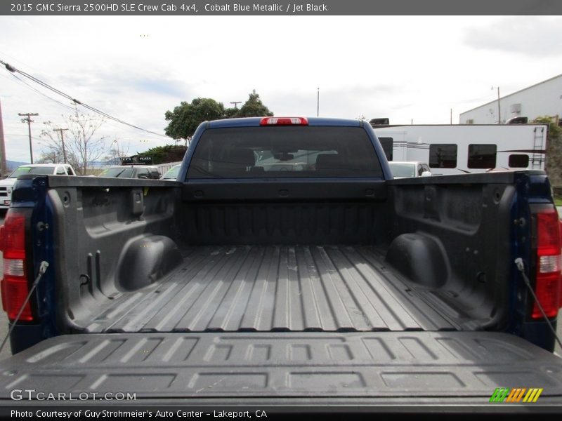 Cobalt Blue Metallic / Jet Black 2015 GMC Sierra 2500HD SLE Crew Cab 4x4