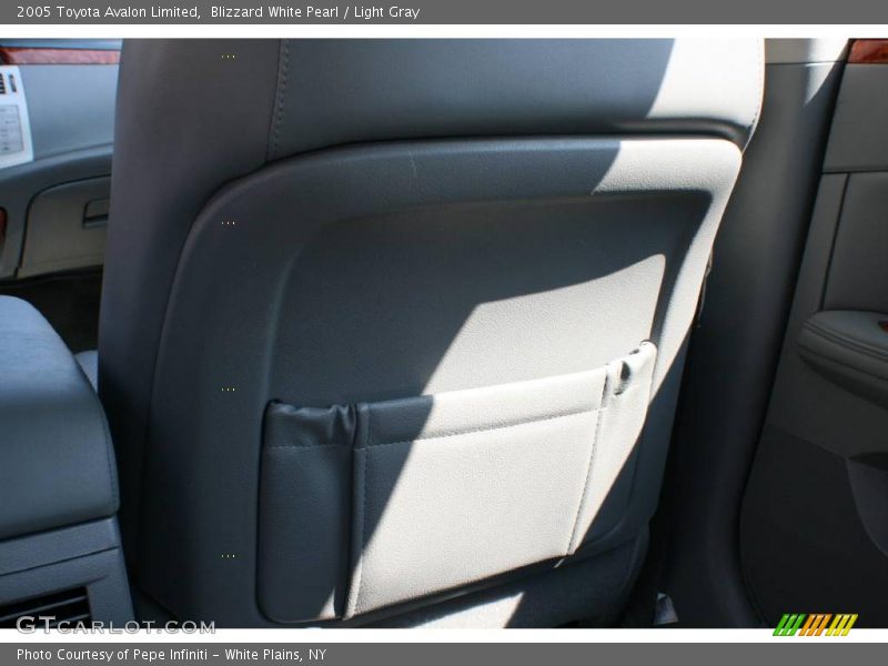 Blizzard White Pearl / Light Gray 2005 Toyota Avalon Limited