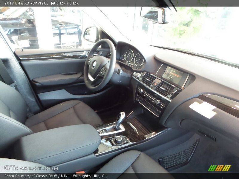 Jet Black / Black 2017 BMW X3 xDrive28i