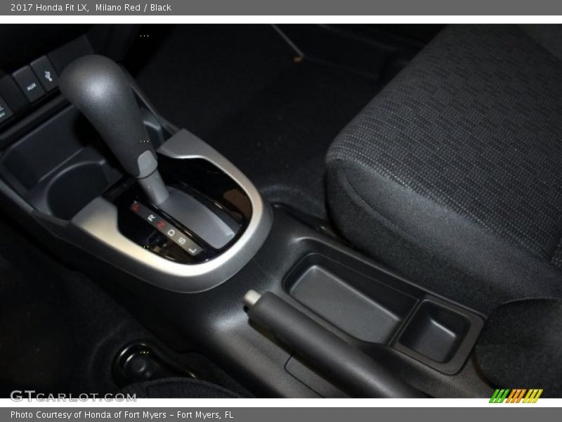 Milano Red / Black 2017 Honda Fit LX