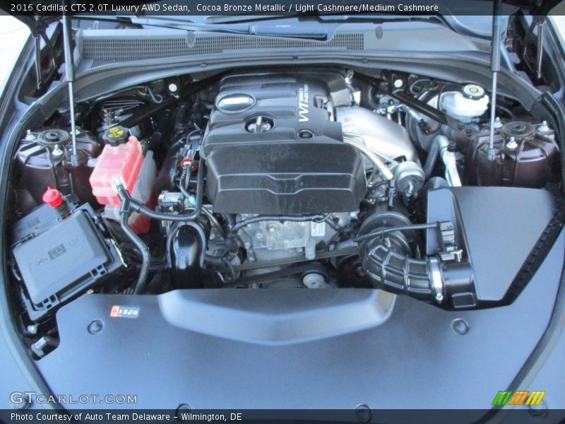 Cocoa Bronze Metallic / Light Cashmere/Medium Cashmere 2016 Cadillac CTS 2.0T Luxury AWD Sedan